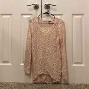 Semi sheer sweater